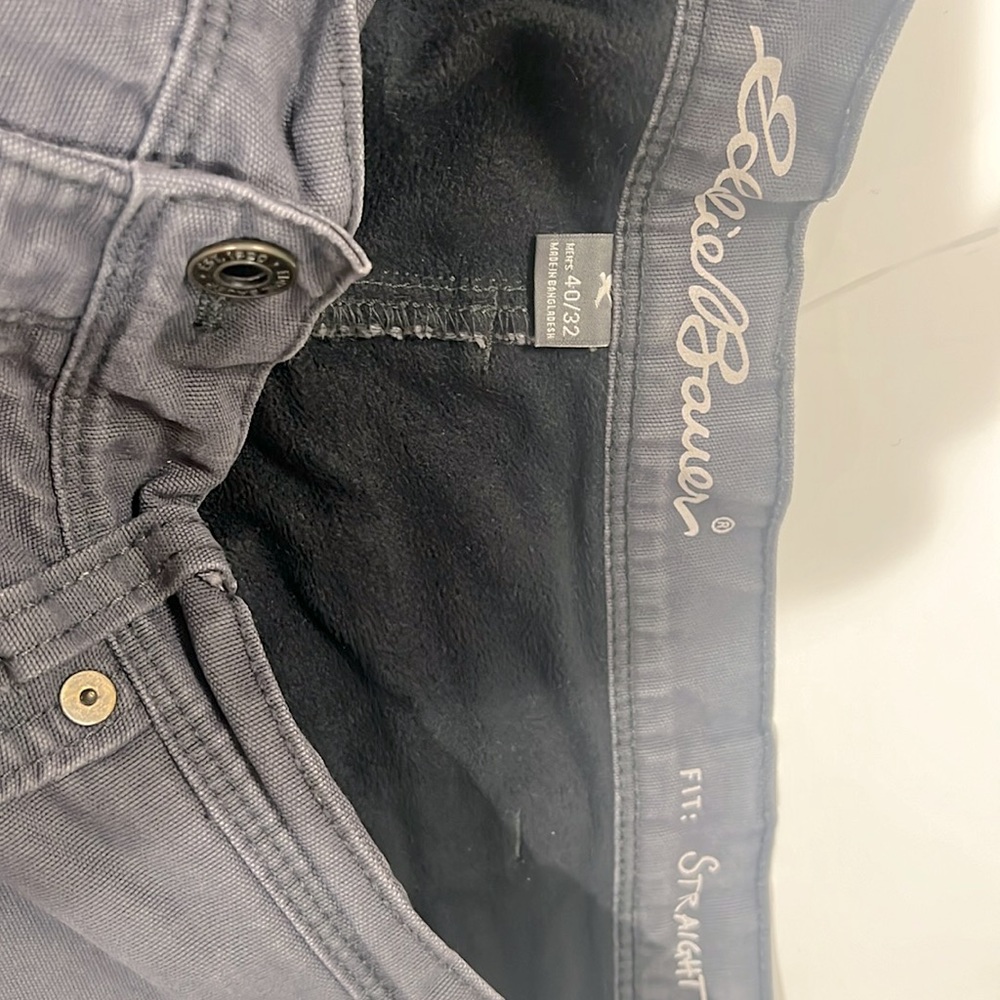 Insulated pants Eddie Bauer. Men’s size 40/32